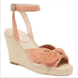 Loeffler Randall Tessa Suede Espadrille New! Sz 9